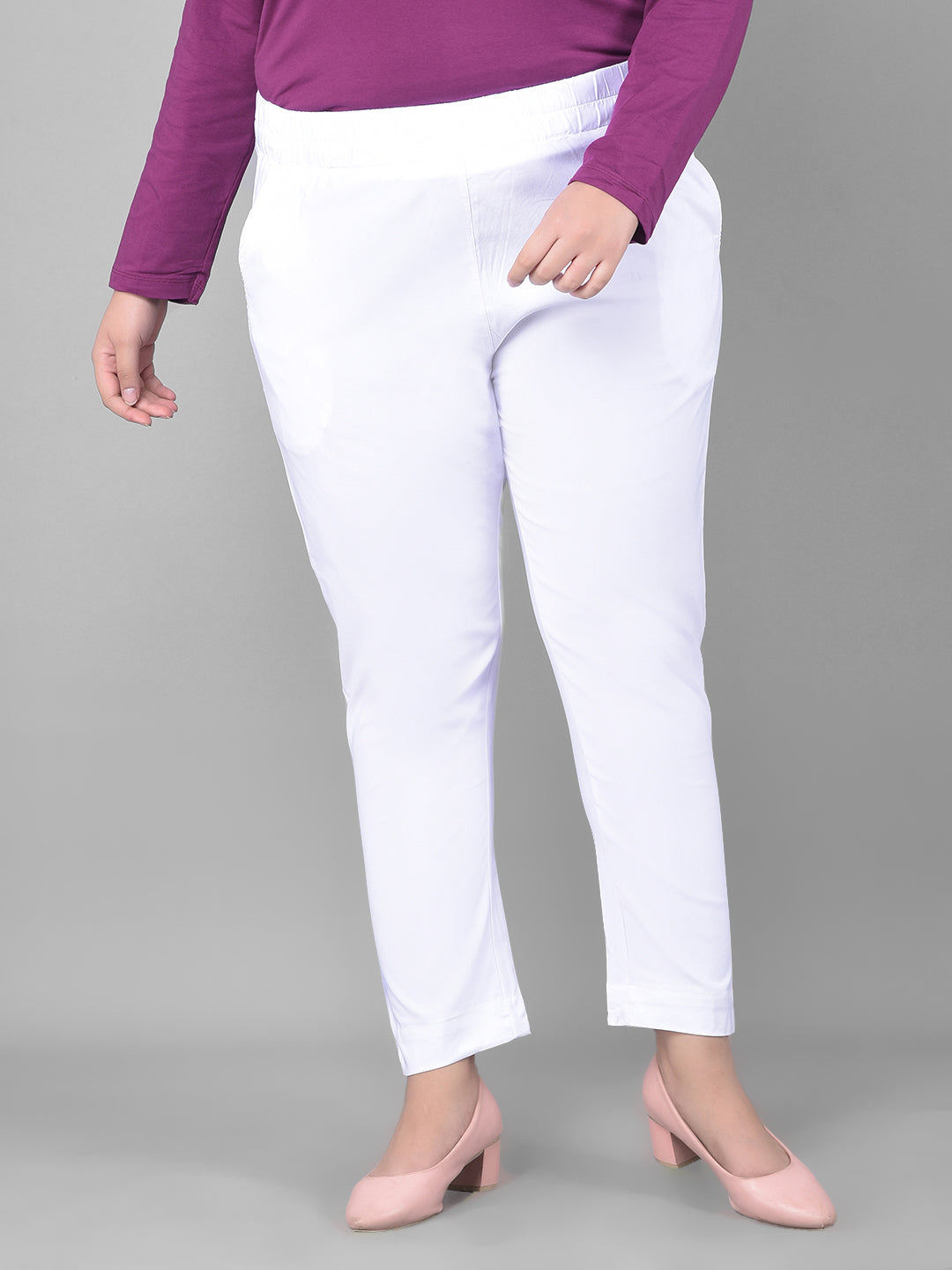 Plus size pencil fashion pants