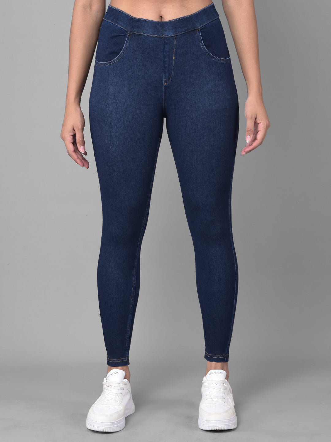Mid Waist COMFORT LADY DENIM JEGGINGS, Casual Wear at Rs 495 in Surat