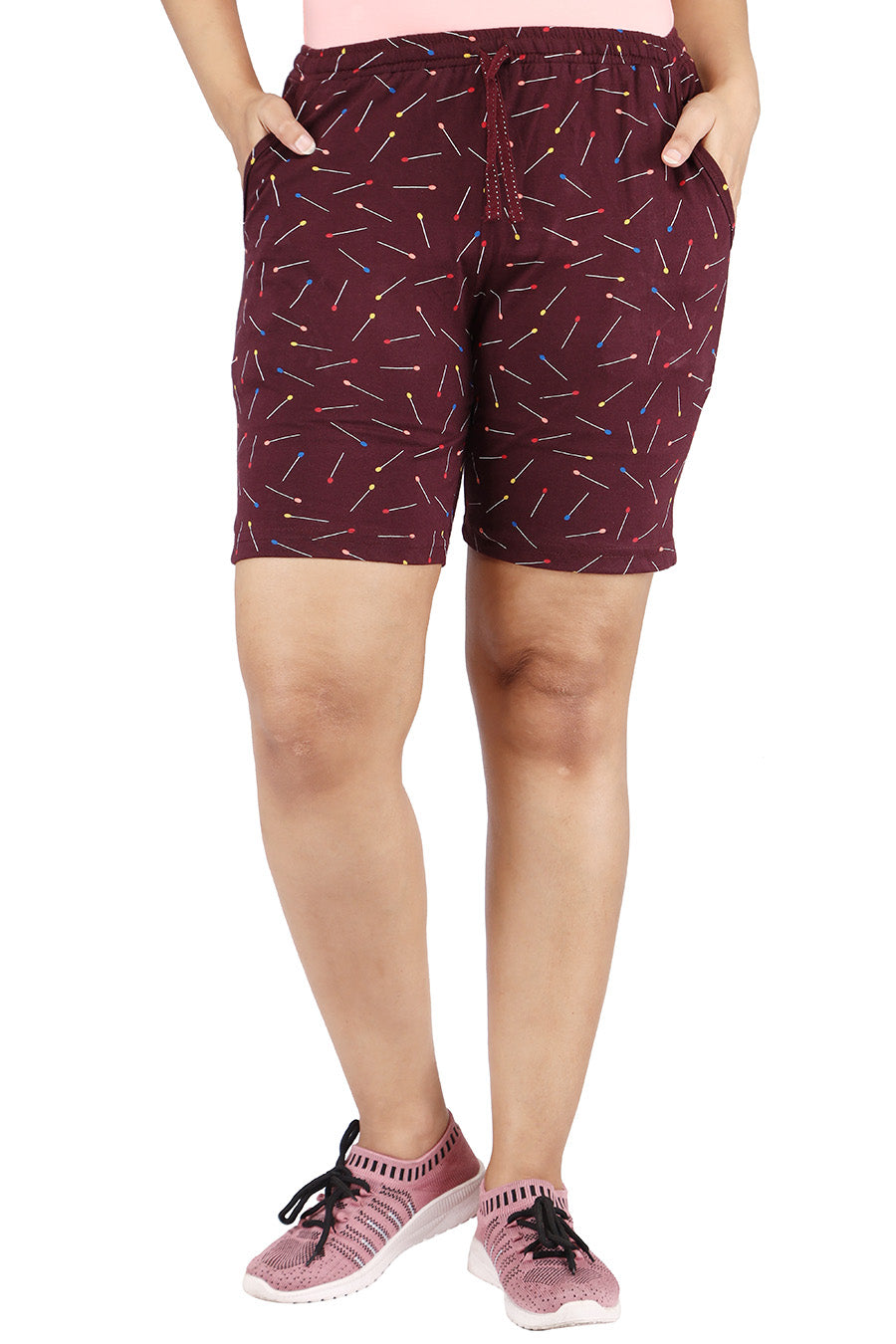 Comfrot Lady Printed Relax Shorts