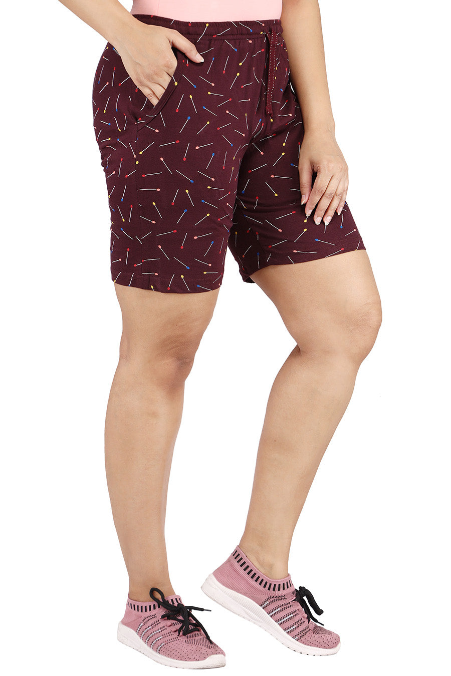 Comfrot Lady Printed Relax Shorts