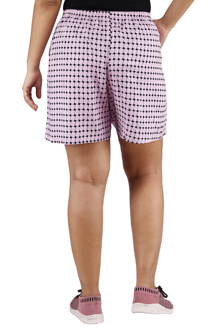 Comfort Lady Printed Shorts