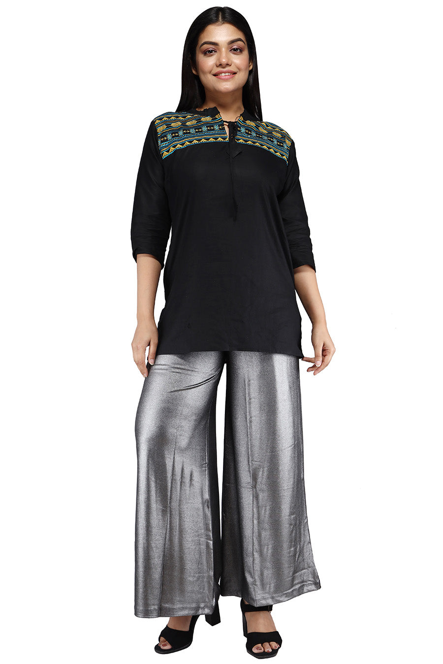 Comfort Lady Shimmer Palazzos