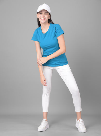 Comfort Lady Regular Fit Plain Half Sleeve T Shirt - Comfort Lady Private Limited