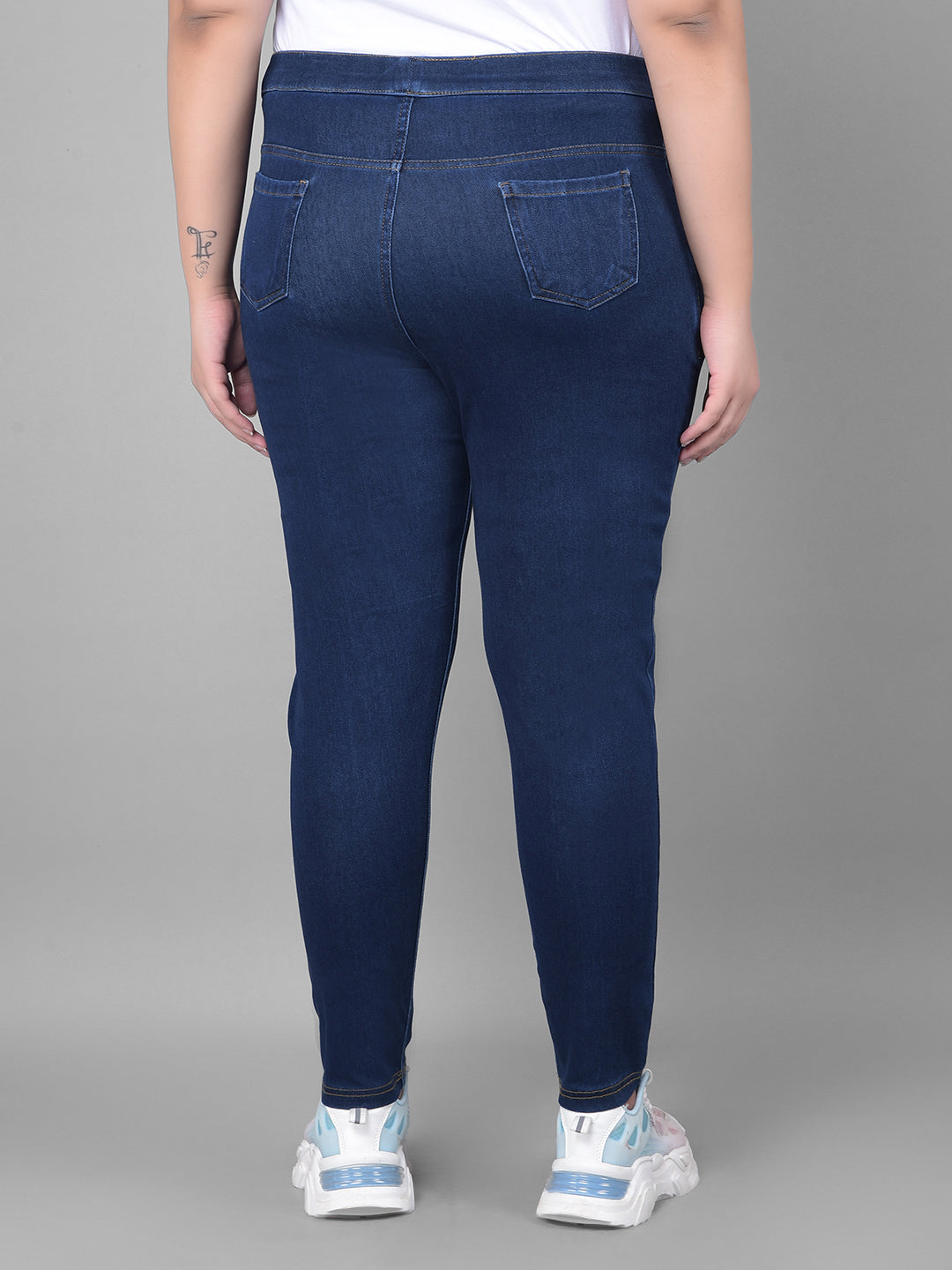 Comfort Lady Plus Size Denim Jeggings