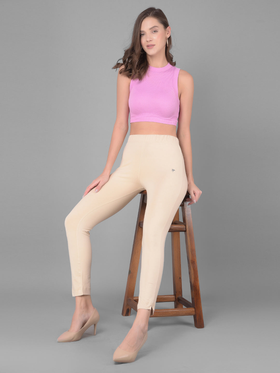 Comfort Lady Regular Fit Straight Pants - Comfort Lady Private Limited