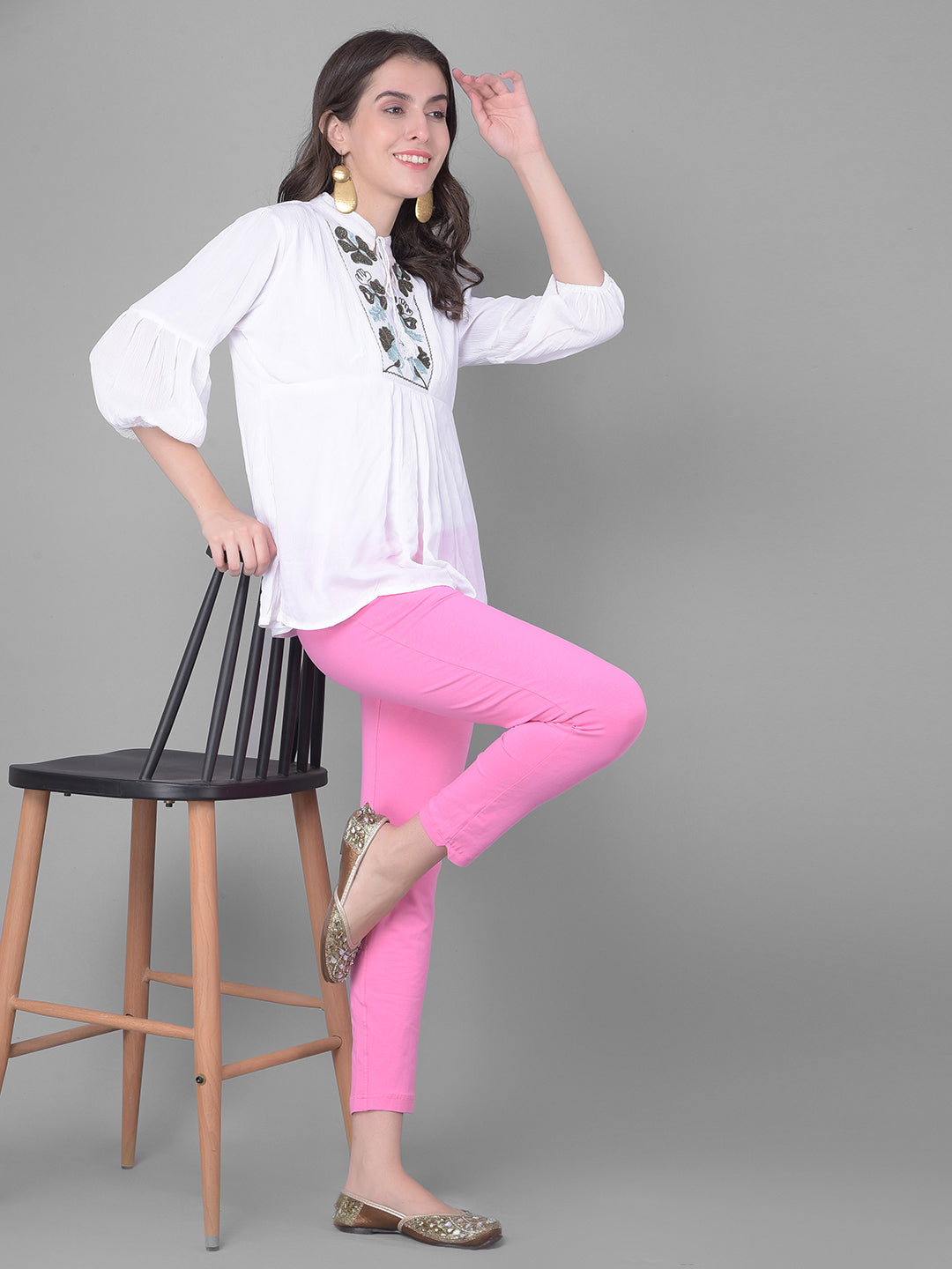 Comfort Lady Kurti Pant, Size: Free Size, Straight Fit at Rs 245