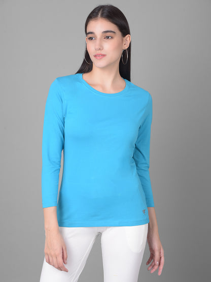 Comfort Lady Regular Fit Round Neck Plain Full Sleeve T-Shirt - Comfort Lady Private Limited