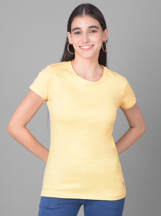 Comfort Lady Regular Fit Plain Half Sleeve T Shirt - Comfort Lady Private Limited