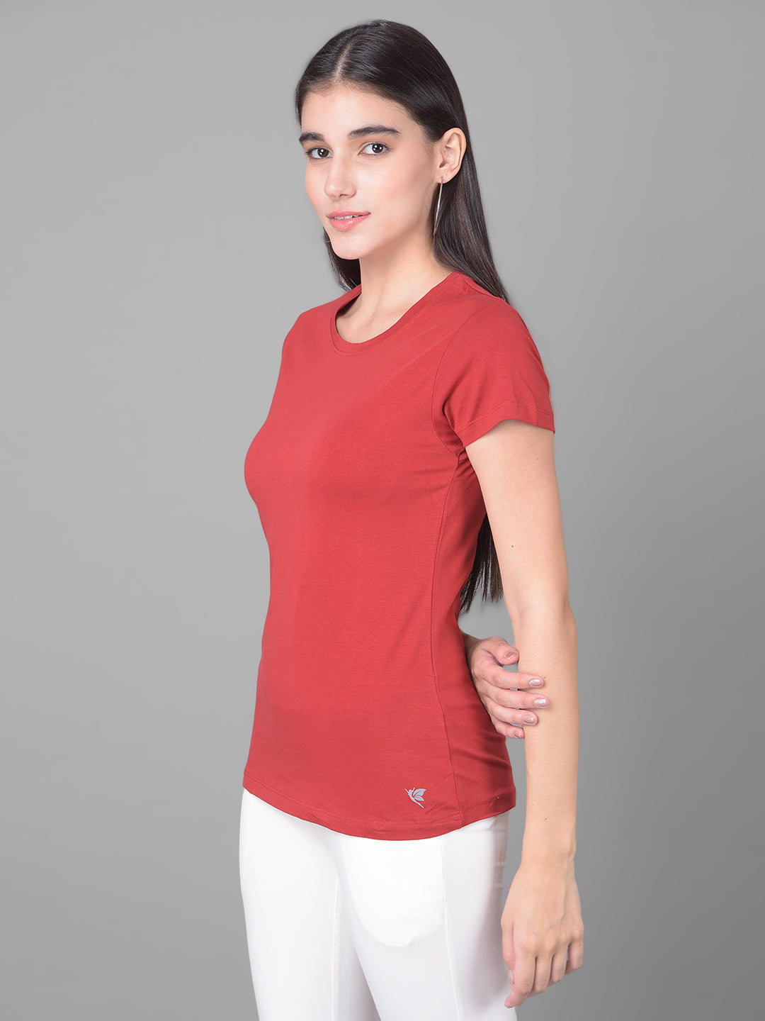 Comfort Lady Regular Fit Plain Half Sleeve T Shirt - Comfort Lady Private Limited