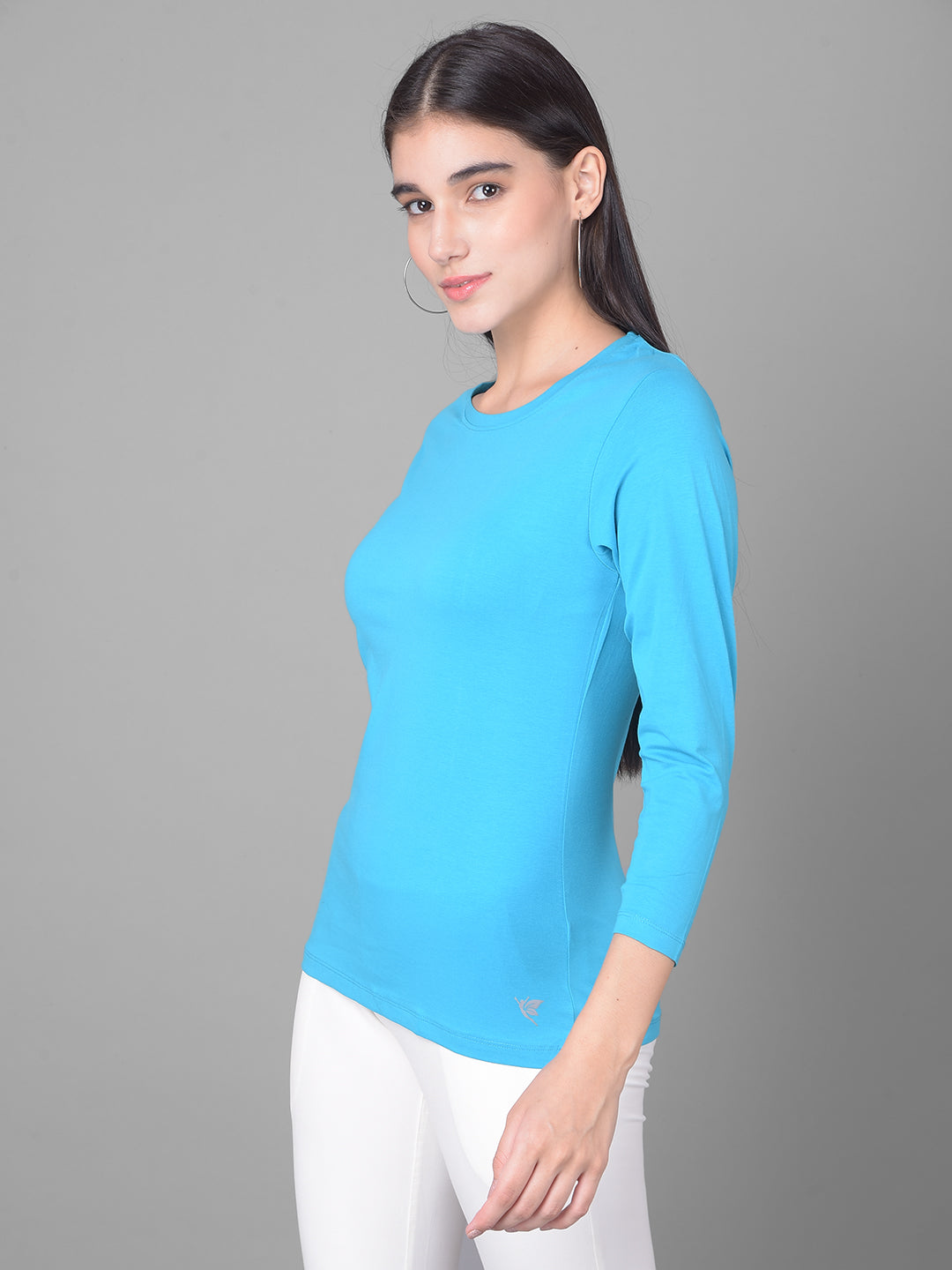 Comfort Lady Regular Fit Round Neck Plain Full Sleeve T-Shirt - Comfort Lady Private Limited