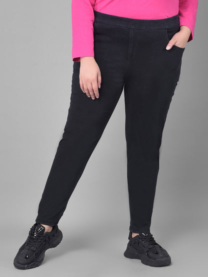 Comfort Lady Plus Size Denim Jeggings