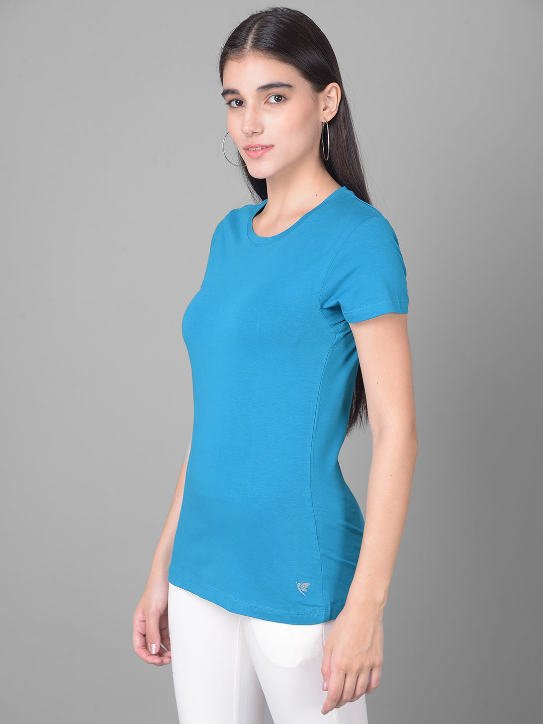 Comfort Lady Regular Fit Plain Half Sleeve T Shirt - Comfort Lady Private Limited