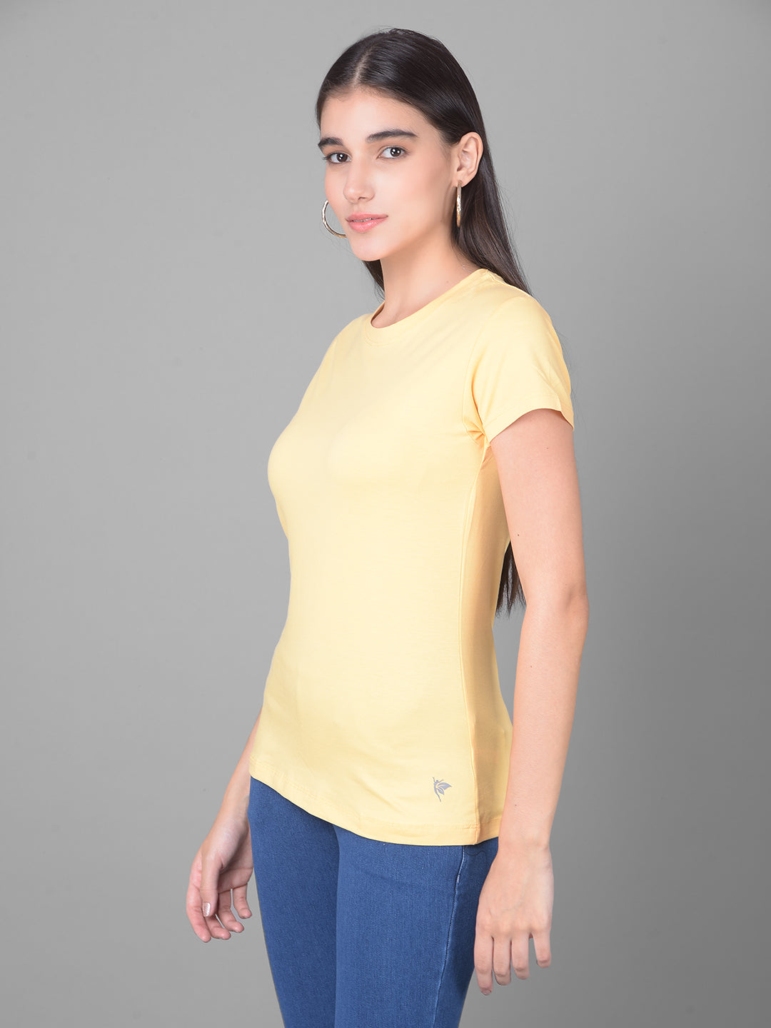 Comfort Lady Regular Fit Plain Half Sleeve T Shirt - Comfort Lady Private Limited