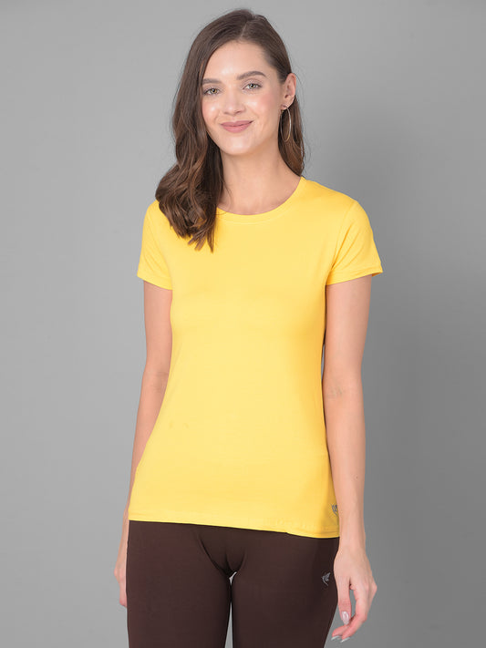 Comfort Lady Regular Fit Plain Half Sleeve T Shirt - Comfort Lady Private Limited