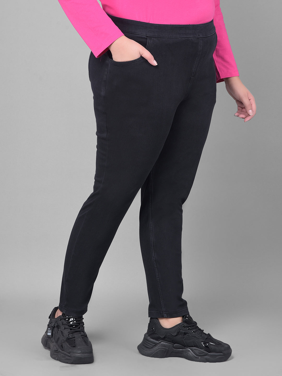 Comfort Lady Plus Size Denim Jeggings