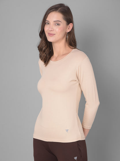 Comfort Lady Regular Fit Round Neck Plain Full Sleeve T-Shirt - Comfort Lady Private Limited