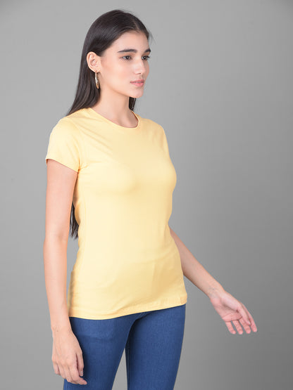 Comfort Lady Regular Fit Plain Half Sleeve T Shirt - Comfort Lady Private Limited