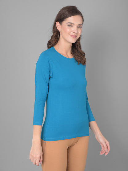 Comfort Lady Regular Fit Round Neck Plain Full Sleeve T-Shirt - Comfort Lady Private Limited