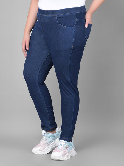 Comfort Lady Plus Size Denim Jeggings