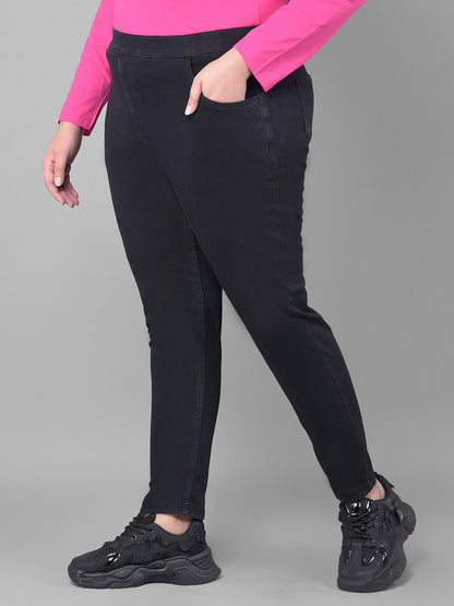 Comfort Lady Plus Size Denim Jeggings