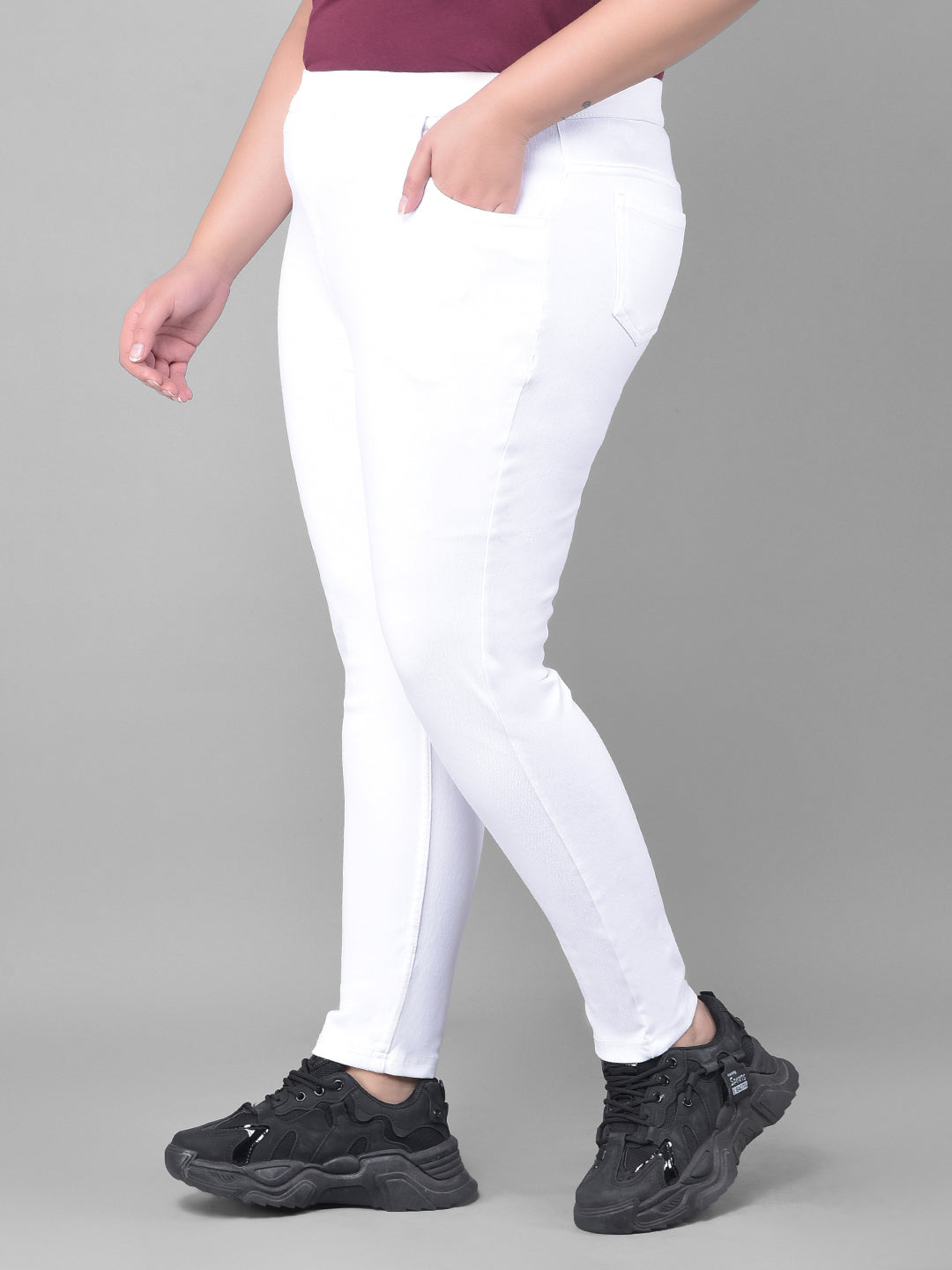 Comfort Lady Plus Size Denim Jeggings