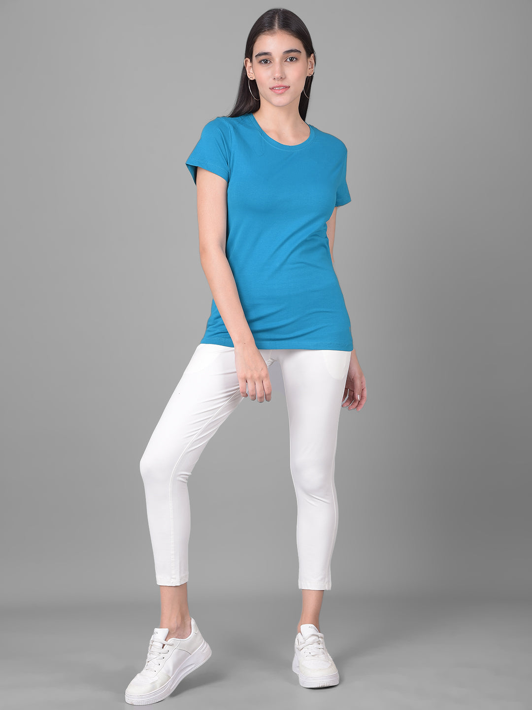 Comfort Lady Regular Fit Plain Half Sleeve T Shirt - Comfort Lady Private Limited