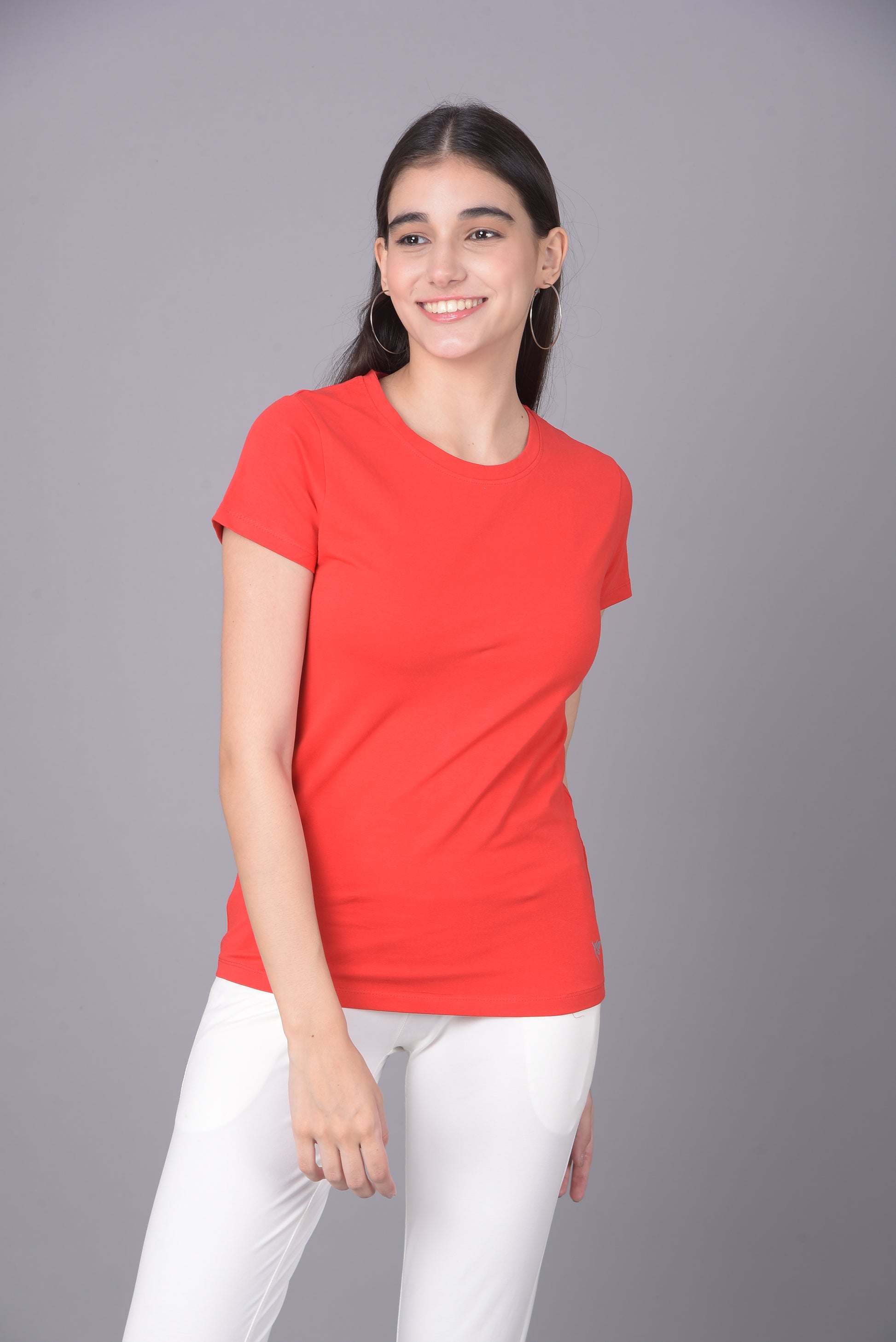 Comfort Lady Regular Fit Plain Half Sleeve T Shirt - Comfort Lady Private Limited