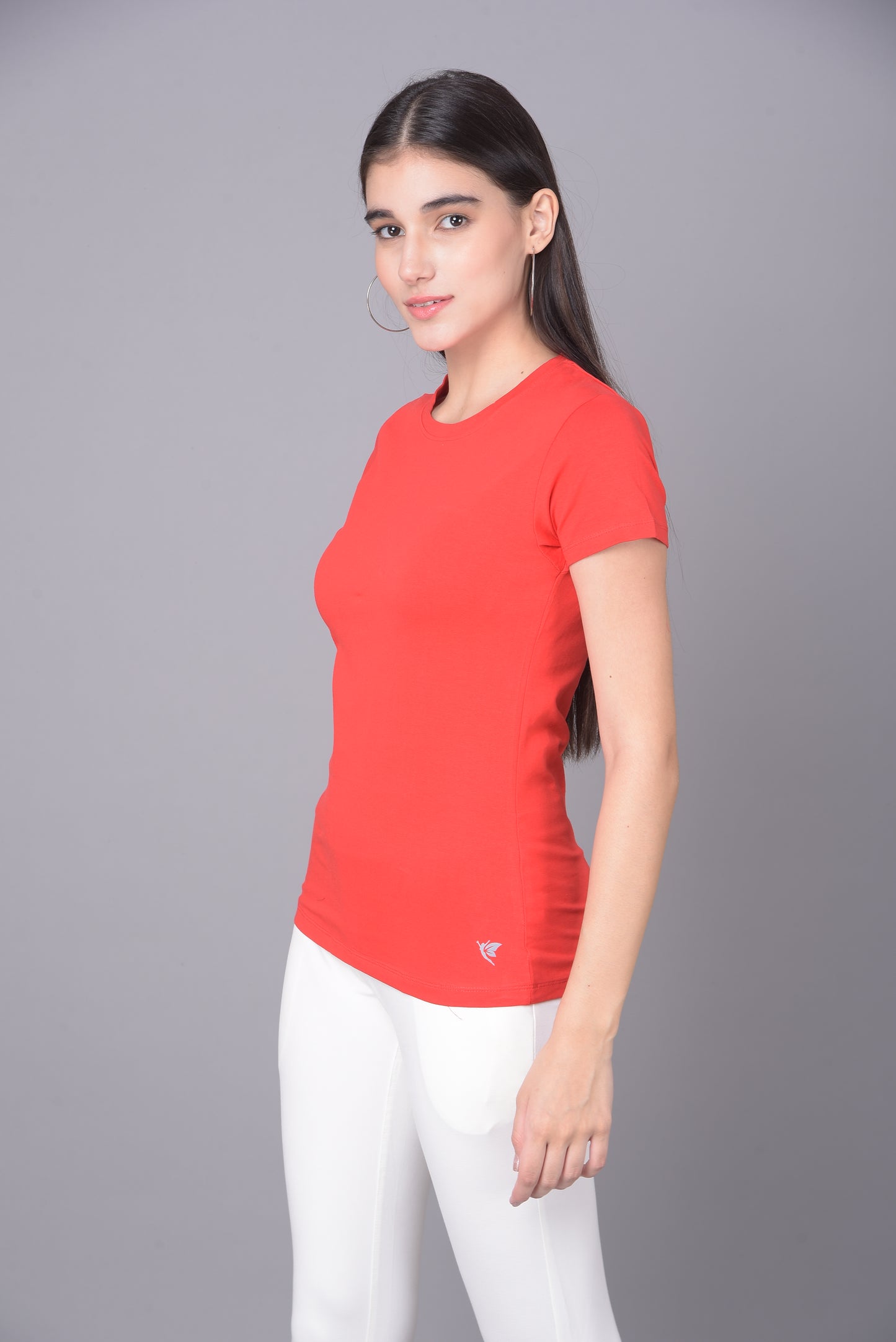 Comfort Lady Regular Fit Plain Half Sleeve T Shirt - Comfort Lady Private Limited