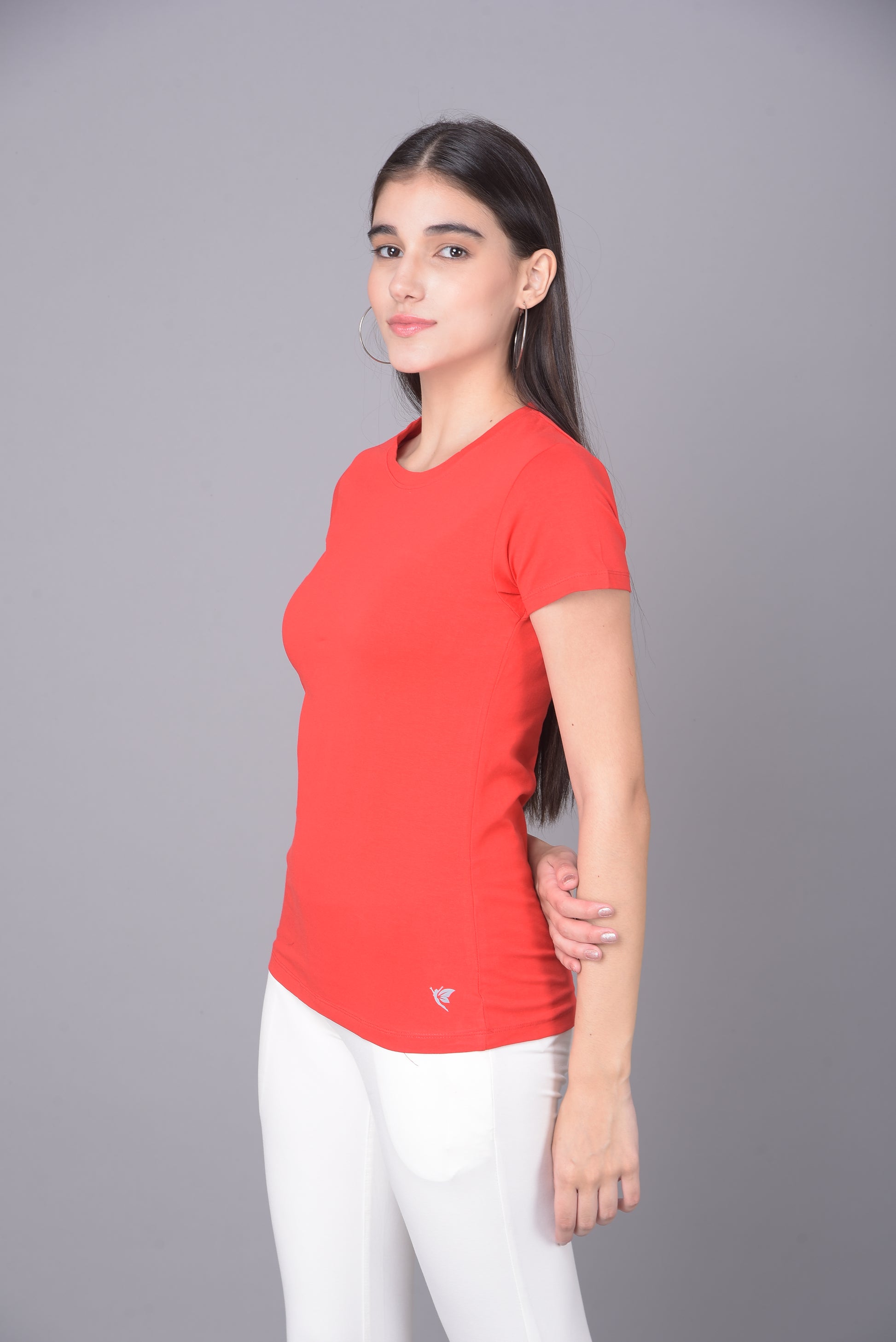 Comfort Lady Regular Fit Plain Half Sleeve T Shirt - Comfort Lady Private Limited