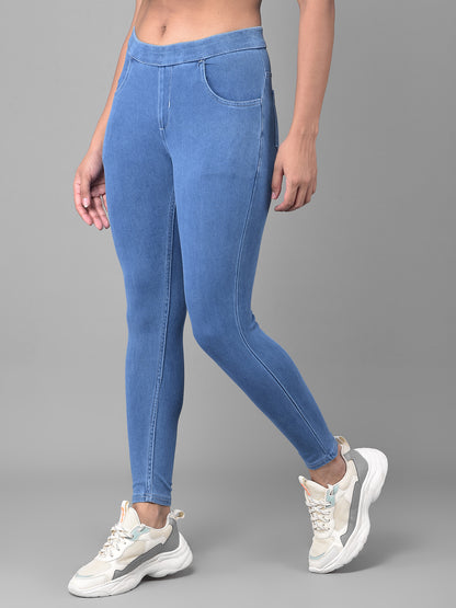 Comfort Lady Regular Fit Denim Jeggings - Comfort Lady Private Limited