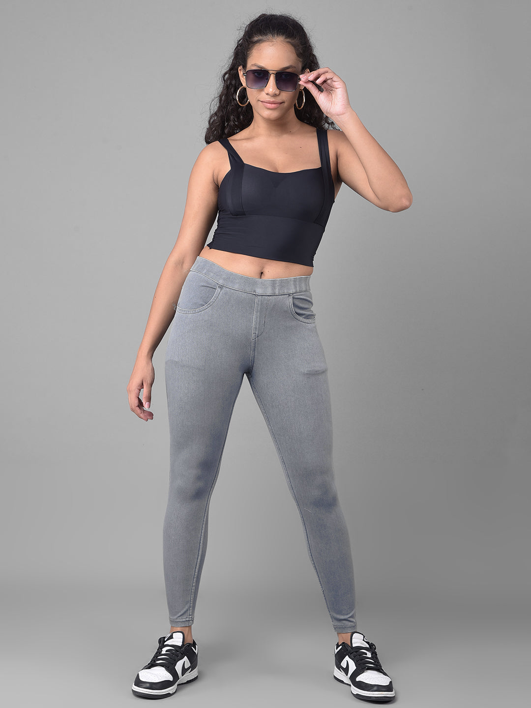 Comfort Lady Regular Fit Denim Jeggings - Comfort Lady Private Limited