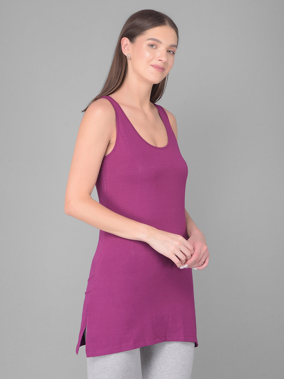 Comfort Lady Regular Fit Long Camisole - Comfort Lady Private Limited