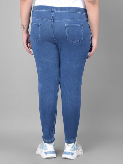 Comfort Lady Plus Size Denim Jeggings